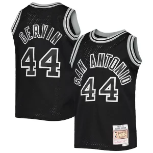 Comodo George Gervin San Antonio Spurs Youth 1978/79 Hardwood Classics Swingman Jersey Black  per i veri fan