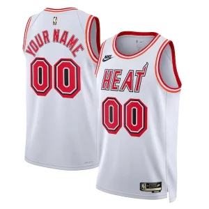 Comodo Miami Heat Nike Unisex 2022/23 Custom Swingman Jersey Classic Edition White  per i veri fan