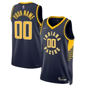 Comodo Ottimo Indiana Pacers Nike 2021/22 Diamond Swingman Custom Jersey Icon Edition Navy  per i veri fan