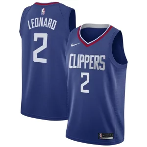 Comodo Prestigioso Kawhi Leonard LA Clippers Nike 2019/20 Swingman Jersey Blue Icon Edition  per i veri fan