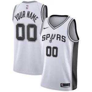 Comodo Prestigioso San Antonio Spurs Nike Custom Swingman Jersey White Association Edition  per i veri fan