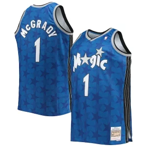 Comodo Sofisticato Tracy McGrady Orlando Magic Big & Tall 2000/01 Hardwood Classics Swingman Jersey Blue/Black  per i veri fan