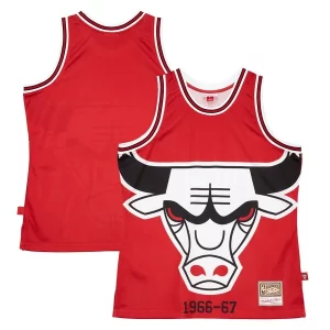 Cool Accattivante Chicago Bulls Hardwood Classics Blown Out Fashion Jersey Red  per i veri fan