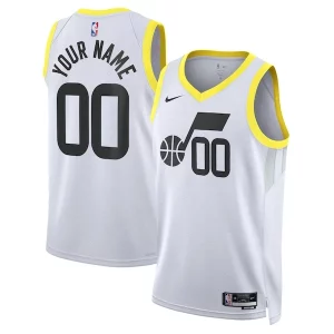 Cool Attraente Utah Jazz Nike Unisex Swingman Custom Jersey White Association Edition  per i veri fan