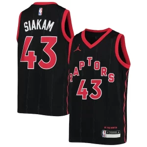 Cool Carino Pascal Siakam Toronto Raptors Jordan Brand Youth 2020/21 Swingman Jersey Statement Edition Black  per i veri fan