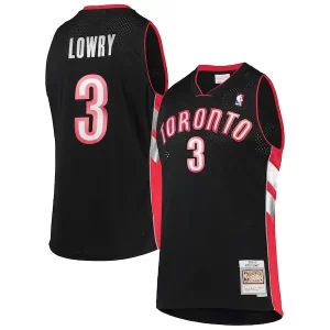 Cool Duraturo Trendy Kyle Lowry Toronto Raptors 2001/02 Hardwood Classics Swingman Jersey Black  per i veri fan