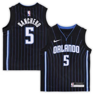 Cool Fascinante Moderno Paolo Banchero Orlando Magic Nike Preschool Swingman Player Jersey Icon Edition Black  per i veri fan
