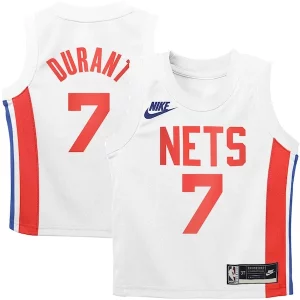 Cool Kevin Durant Brooklyn Nets Nike Preschool 2022/23 Swingman Jersey White Classic Edition  per i veri fan