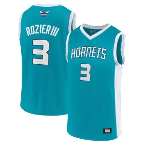 Cool Men's Terry Rozier Teal Charlotte Hornets Player Jersey  per i veri fan