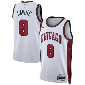 Cool Meraviglioso Elegante Zach LaVine Chicago Bulls Nike Unisex 2022/23 Swingman Jersey City Edition White  per i veri fan