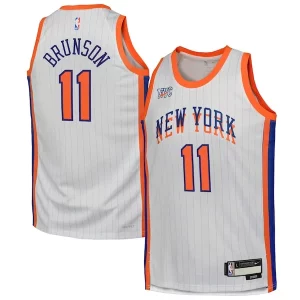 Cool Meraviglioso Sofisticato Jalen Brunson New York Knicks Nike Youth 2024/25 Swingman Player Jersey City Edition White  per i veri fan