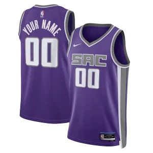 Cool Raffinato Pratico Sacramento Kings Nike Unisex Swingman Custom Jersey Purple Icon Edition  per i veri fan