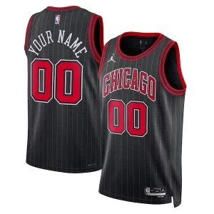 Cool Stupendo Carino Chicago Bulls Jordan Brand Unisex 2022/23 Swingman Custom Jersey Statement Edition Black  per i veri fan