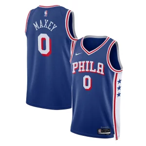 Cool Tyrese Maxey Philadelphia 76ers Nike Unisex Swingman Jersey Association Edition Royal  per i veri fan