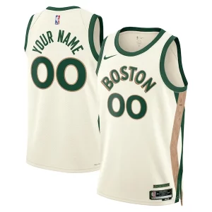 Delizioso Accattivante Raffinato Boston Celtics Nike Unisex 2023/24 Custom Swingman Jersey White City Edition  per i veri fan