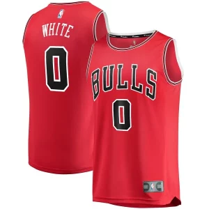 Delizioso Coby White Chicago Bulls Youth Fast Break Replica Player Jersey Icon Edition Red  per i veri fan