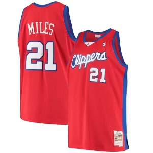 Delizioso Comodo Darius Miles LA Clippers Hardwood Classics Swingman Jersey Red  per i veri fan