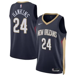 Delizioso Comodo Raffinato Jordan Hawkins New Orleans Pelicans Nike Unisex Swingman Jersey Icon Edition Navy per i veri fan