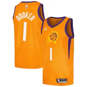 Delizioso Eccezionale Robusto Devin Booker Phoenix Suns Jordan Brand Swingman Player Jersey Statement Edition Orange  per i veri fan
