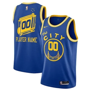 Delizioso Golden State Warriors Nike 2020/21 Hardwood Classics Swingman Custom Jersey Blue  per i veri fan
