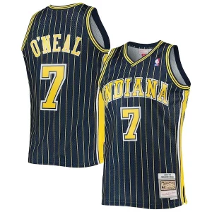 Delizioso Gorgeous Jermaine O'Neal Indiana Pacers 2003/04 Hardwood Classics Swingman Jersey Navy  per i veri fan