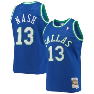 Delizioso Gorgeous Steve Nash Dallas Mavericks 1998/99 Hardwood Classics Swingman Jersey Blue  per i veri fan