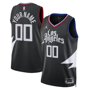 Delizioso LA Clippers Jordan Brand Unisex 2022/23 Swingman Custom Jersey Statement Edition Black  per i veri fan