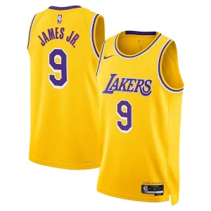 Delizioso Magnifico Prestigioso Bronny James Los Angeles Lakers Nike Unisex 2024 Offseason Addition Nike Swingman Jersey Gold  per i veri fan
