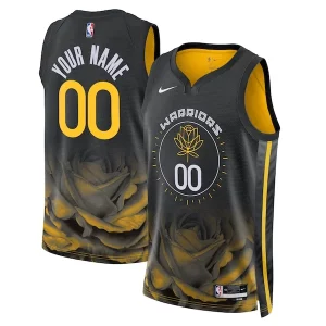 Delizioso Magnifico Trendy Golden State Warriors Nike Unisex 2022/23 Swingman Custom Jersey City Edition Black  per i veri fan