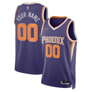 Delizioso Phoenix Suns Nike 2021/22 Diamond Swingman Custom Jersey Icon Edition Purple  per i veri fan