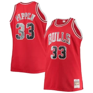 Delizioso Scottie Pippen Chicago Bulls Big & Tall 1997/98 NBA 75th Anniversary Diamond Swingman Jersey Red  per i veri fan