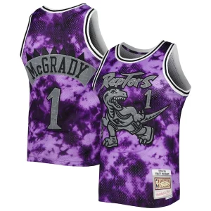 Delizioso Tracy McGrady Toronto Raptors 1998/99 Galaxy Swingman Jersey Purple  per i veri fan