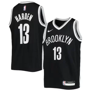 Delizioso Trendy Raffinato James Harden Brooklyn Nets Nike Youth Swingman Jersey Icon Edition Black  per i veri fan