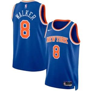 Duraturo Carino Moderno Kemba Walker New York Knicks Nike Unisex Swingman Jersey Icon Edition Blue  per i veri fan