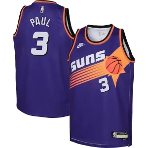 Duraturo Chris Paul Phoenix Suns Nike Youth 2022/23 Swingman Jersey Purple Classic Edition  per i veri fan