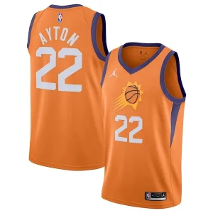 Duraturo Comodo Classico Deandre Ayton Phoenix Suns Jordan Brand 2020/21 Swingman Jersey Statement Edition Orange  per i veri fan