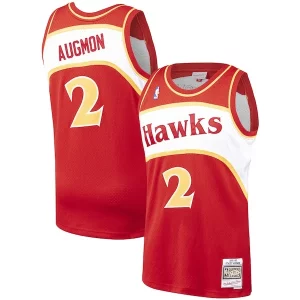 Duraturo Elegante Accattivante Stacey Augmon Atlanta Hawks 1991/92 Hardwood Classics Swingman Jersey Red  per i veri fan