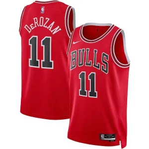 Duraturo Fantastico DeMar DeRozan Chicago Bulls Nike Unisex Swingman Jersey Icon Edition Red/White  per i veri fan