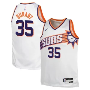 Duraturo Magnifico Kevin Durant Phoenix Suns Nike Youth Swingman Jersey Association Edition White  per i veri fan