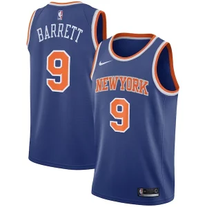 Duraturo Moderno Sofisticato RJ Barrett New York Knicks Nike Swingman Jersey Blue Icon Edition  per i veri fan