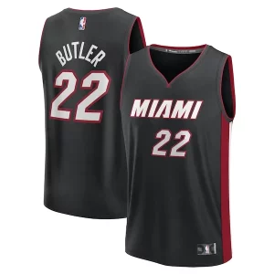 Duraturo Prestigioso Jimmy Butler Miami Heat Youth Fast Break Replica Player Jersey Icon Edition Black  per i veri fan
