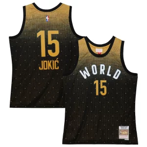 Duraturo Prestigioso Nikola Jokic Team World 2016 Hardwood Classics Rising Stars Swingman Jersey Black  per i veri fan