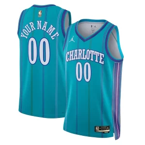 Duraturo Splendido Sofisticato Charlotte Hornets Jordan Brand Unisex 2023/24 Custom Swingman Jersey Classic Edition Teal  per i veri fan