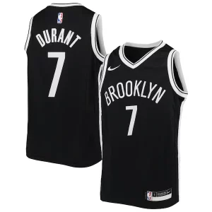 Duraturo Stupendo Incantevole Kevin Durant Brooklyn Nets Nike Youth Swingman Jersey Icon Edition Black  per i veri fan