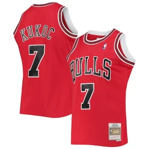 Duraturo Versatile Toni Kukoc Chicago Bulls 1997/98 Hardwood Classics Swingman Jersey Red  per i veri fan
