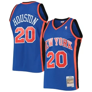 Eccezionale Allan Houston New York Knicks Hardwood Classics Swingman Jersey Blue  per i veri fan