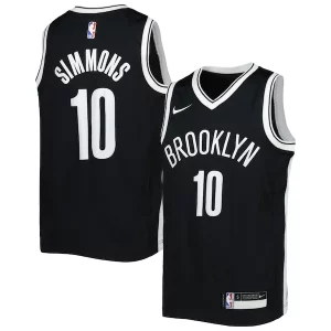 Eccezionale Comodo Prestigioso Ben Simmons Brooklyn Nets Nike Youth Swingman Jersey Icon Edition Black  per i veri fan