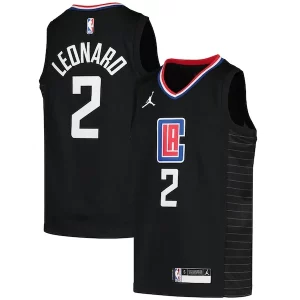 Eccezionale Cool Prestigioso Kawhi Leonard LA Clippers Jordan Brand Youth 2020/21 Swingman Player Jersey Black Statement Edition  per i veri fan