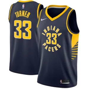 Eccezionale Delizioso Pratico Myles Turner Indiana Pacers Nike Swingman Jersey Navy Icon Edition  per i veri fan