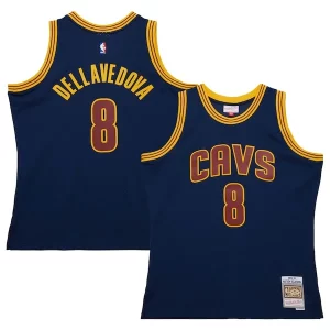 Eccezionale Lussuoso Comodo Matthew Dellavedova Cleveland Cavaliers 2015/16 Hardwood Classics Swingman Jersey Navy  per i veri fan